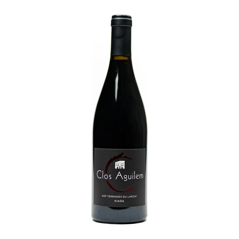 Bouteille Kiara, Clos Aguilem, AOP Terrasses du Larzac rouge 2022